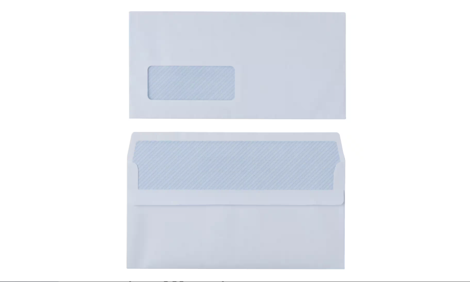 Professional DL Window Envelopes - Ready for High-Volume Mailing - Pack of 1,000
